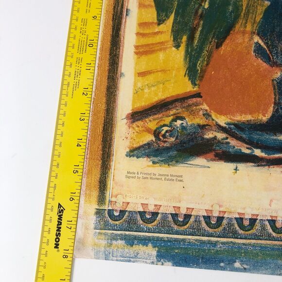 Jeanne Moment Art Print Reed College Oregon Still Life 1950 - Picture 8 of 15